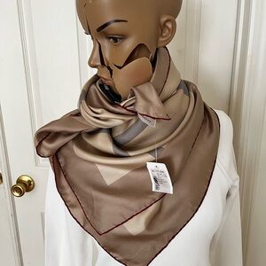 Burberry Large Check Scarf New / Defect